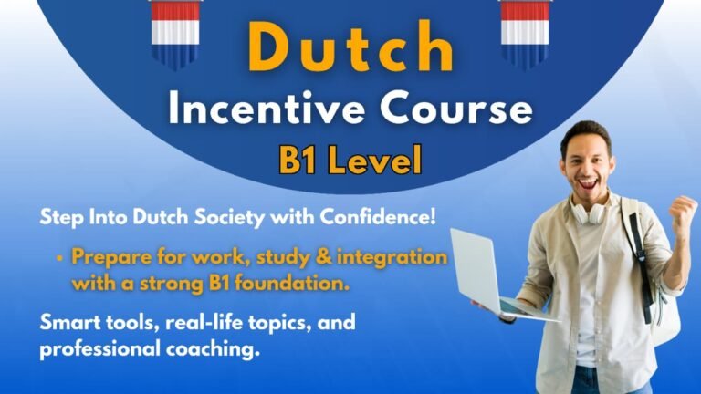Intensive Dutch Language Course – Level B1